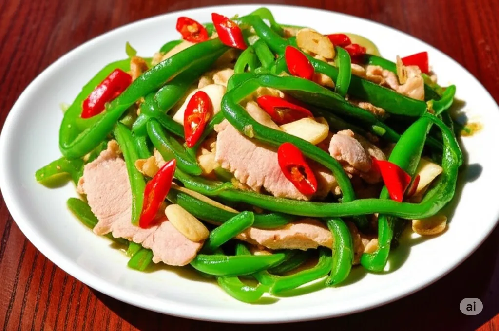 青龍糯米椒炒肉:下飯又開胃